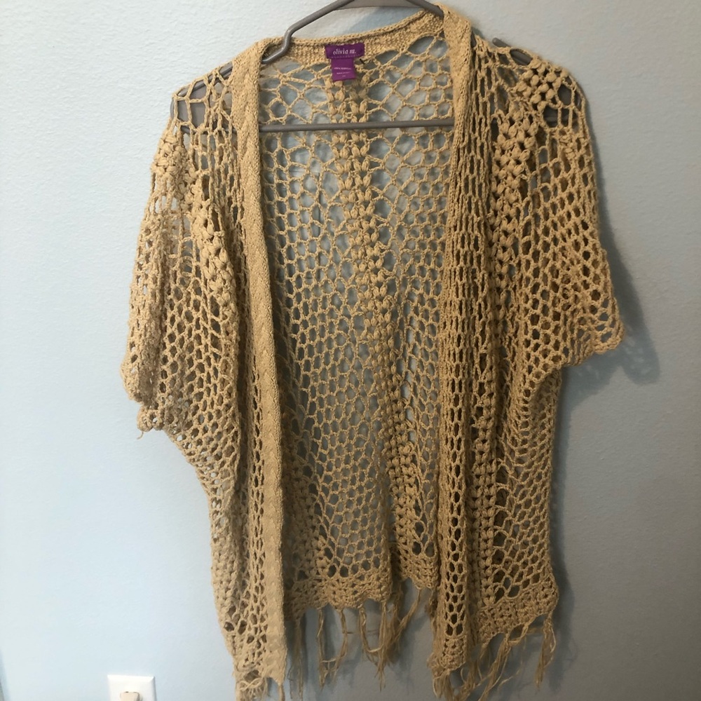Boho Summer Coverup/Cardigan